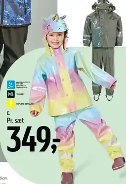 Føtex Regnjakke og -bukser (pr. sæt) tilbud