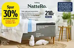 Føtex Salling NatteRo (pude med memoryskum) tilbud