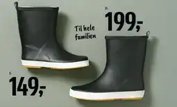 Føtex Gummistøvler (til hele familien) tilbud