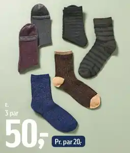 Føtex Sokker - 3 par tilbud