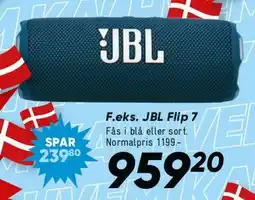 Bilka JBL Flip (portable Bluetooth speaker) tilbud