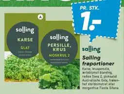 Bilka Salling frøportioner tilbud