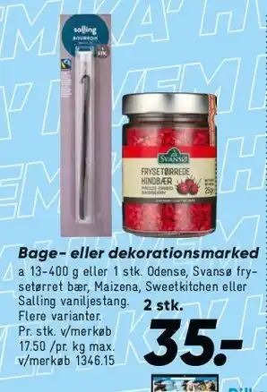 Bilka Bage- eller dekorationsmarked tilbud