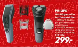 Bilka Philips hår-/barbermaskine tilbud