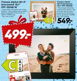 Bilka Digital fotoramme (Frameo) / hovedproduktvisning tilbud