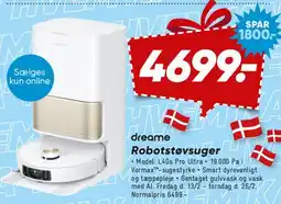 Bilka dreame Robotstøvsuger tilbud