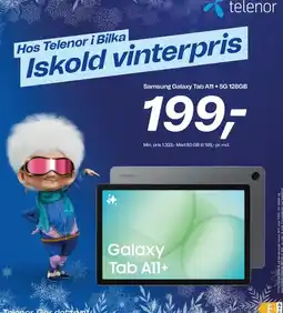 Bilka Samsung Galaxy Tab A11+ 5G 128GB tilbud