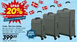 Bilka The Lite trolley (softcase kuffert) tilbud