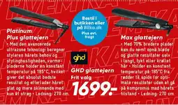Bilka GHD glattejern eller krøllejern tilbud