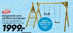 Bilka Gyngestativ med platform tilbud