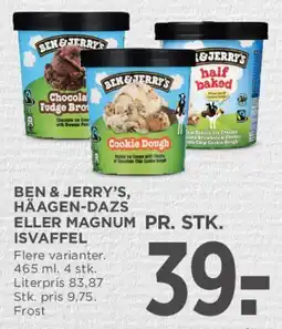 MENY Ben & Jerry's / Häagen-Dazs / Magnum (is) tilbud