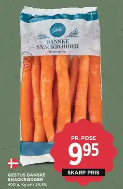 MENY Gestus Danske snackrødder tilbud