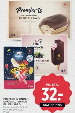 MENY Premier Is - ispinde / isbåd tilbud