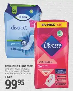 MENY TENA eller Libresse tilbud