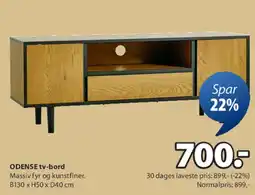 JYSK ODENSE tv-bord tilbud