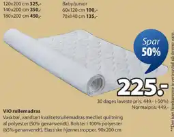JYSK VIO rullemadras tilbud