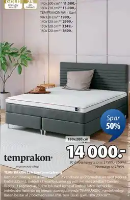 JYSK TEMPRAKON kontinentalseng tilbud