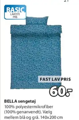 JYSK BELLA sengetøj tilbud