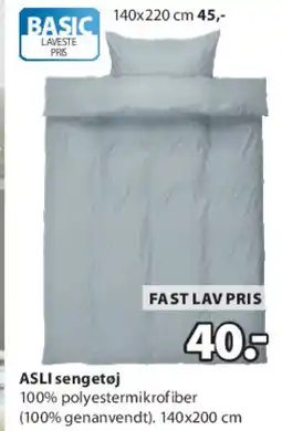 JYSK ASLI sengetøj tilbud