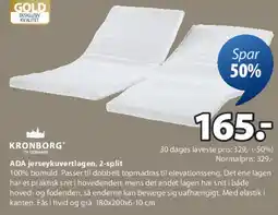 JYSK ADA jerseylagen, 2-split tilbud