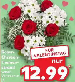 Kaufland DE Rosen- Chrysan- themen- strauß tilbud