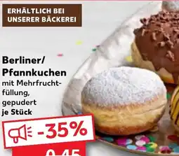Kaufland DE Berliner/ Pfannkuchen tilbud