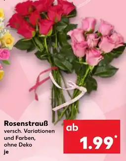 Kaufland DE Rosenstrauß tilbud