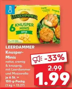 Kaufland DE LEERDAMMER Knusper- Minis tilbud