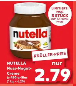 Kaufland DE NUTELLA Nuss-Nugat- Creme tilbud