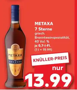 Kaufland DE METAXA 7 Sterne tilbud