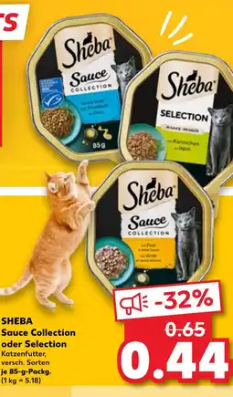 Kaufland DE SHEBA Sauce Collection oder Selection tilbud