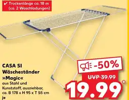Kaufland DE CASA SI Wäscheständer Magic tilbud