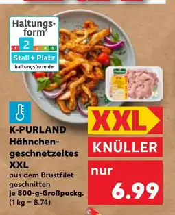 Kaufland DE K-PURLAND Hähnchen- geschnetzeltes XXL tilbud