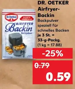 Kaufland DE DR. OETKER Airfryer- Backin tilbud