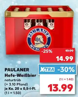 Kaufland DE PAULANER Hefe-Weißbier tilbud