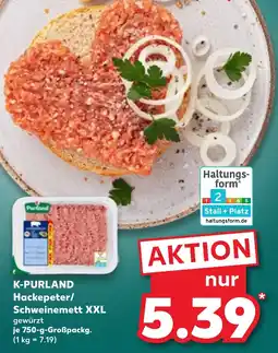 Kaufland DE K-PURLAND Hackepeter/ Schweinemett XXL tilbud