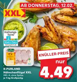 Kaufland DE K-PURLAND Hähnchenflügel XXL tilbud