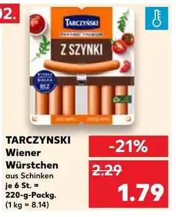 Kaufland DE TARCZYNSKI Wiener Würstchen tilbud