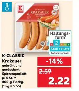 Kaufland DE K-CLASSIC Krakauer tilbud
