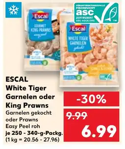 Kaufland DE ESCAL White Tiger Garnelen oder King Prawns tilbud