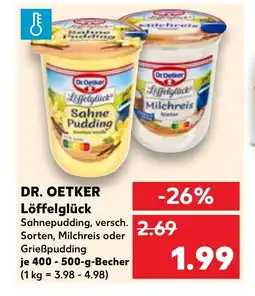 Kaufland DE DR. OETKER Löffelglück tilbud