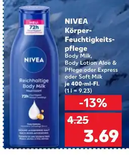 Kaufland DE NIVEA Körper- Feuchtigkeits- pflege tilbud