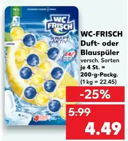 Kaufland DE WC-FRISCH Duft- oder Blauspüler tilbud