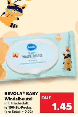 Kaufland DE BEVOLA® Baby Windelbeutel tilbud