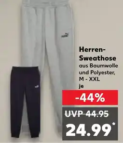 Kaufland DE PUMA® Herren- Sweathose tilbud
