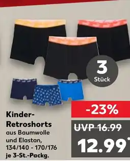 Kaufland DE Kinder- Retroshorts tilbud