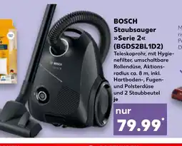 Kaufland DE BOSCH Staubsauger Serie 2 (BGDS2BL1D2) tilbud