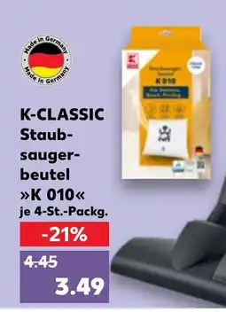 Kaufland DE K-CLASSIC Staub- sauger- K 010 tilbud