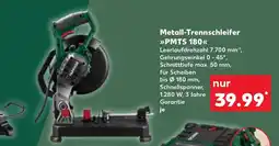 Kaufland DE PARKSIDE Metall-Trennschleifer PMTS 180 tilbud