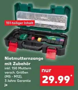 Kaufland DE PARKSIDE Nietmutternzange mit Zubehör tilbud